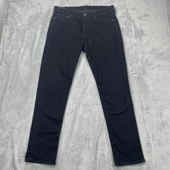 Abercrombie & Fitch Other - Abercrombie Fitch Jeans Mens 33x32 Black Stretch Rustin Athletic Fit Skinny Leg